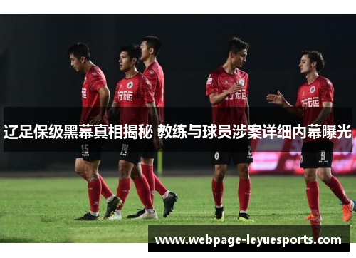 辽足保级黑幕真相揭秘 教练与球员涉案详细内幕曝光