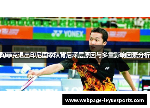 陶菲克退出印尼国家队背后深层原因与多重影响因素分析